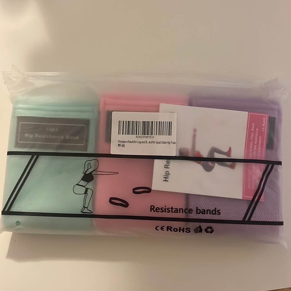 Brand new never opened resistance bands